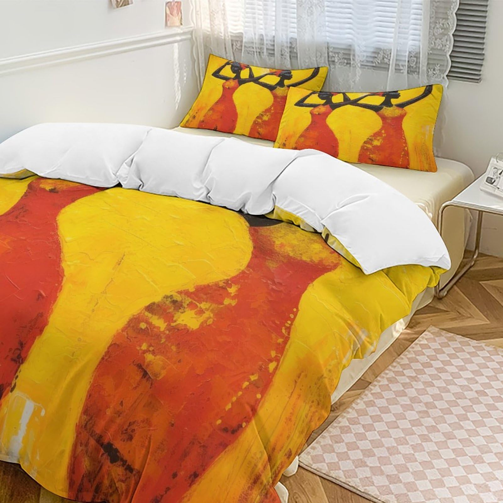 Housse de couette peinture à l'huile pour transformer votre chambre en cocon d'artiste