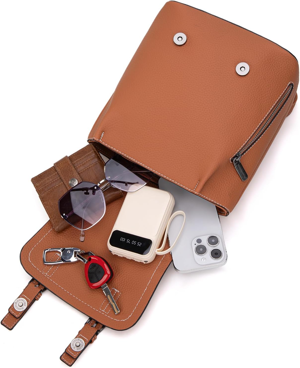 Montana West Mini Womens Backpack Purse Vegan Leather Small Backpack for Women Cute Convertible Shoulder Bag - Image 5