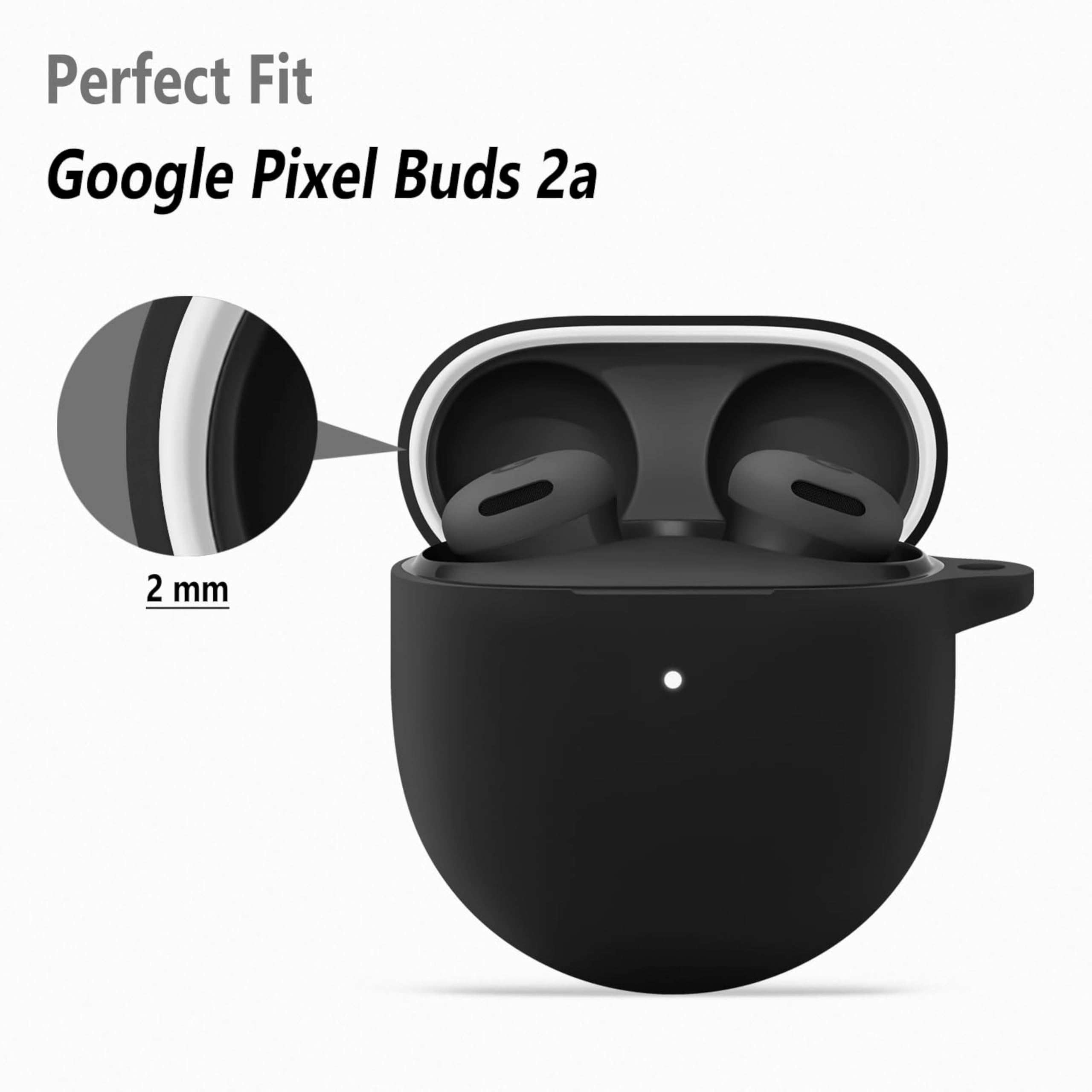 YellowInc Silicone Case Cover for Google Pixel Buds 2a with Heavy