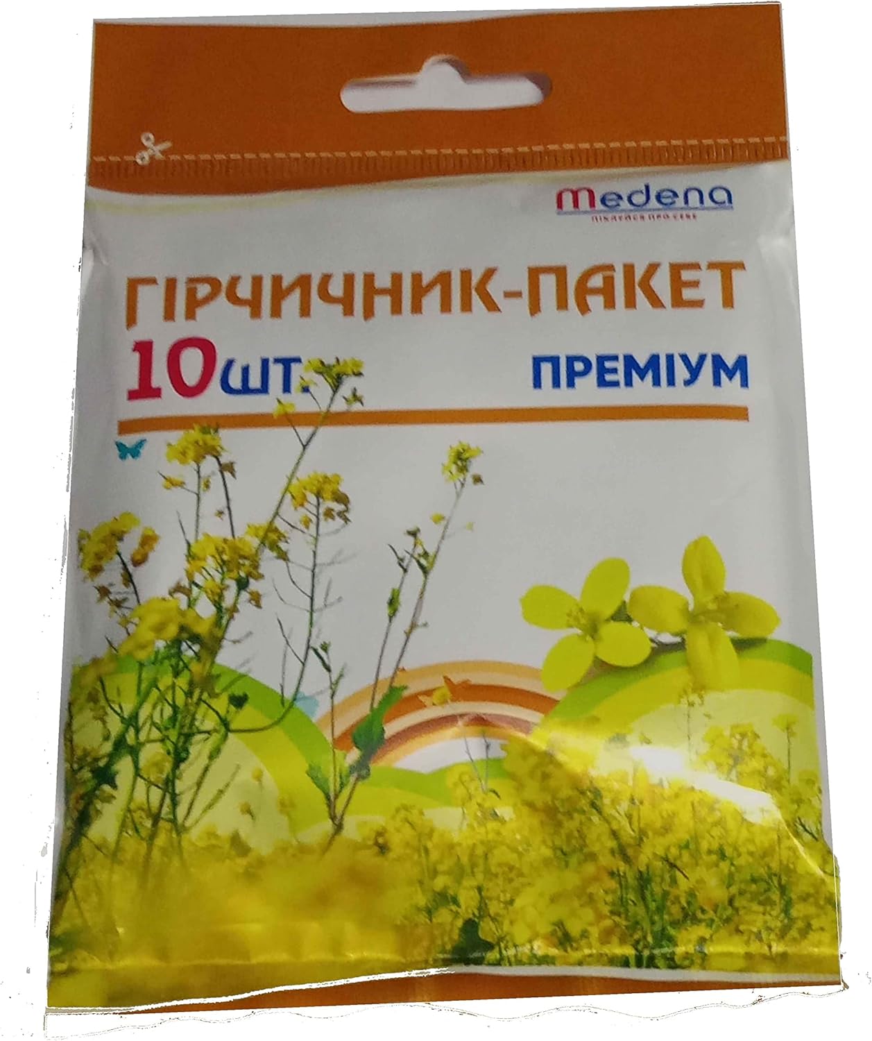 Medena 4 Pack 10 pcs. Premium Mustard Powder Plaster