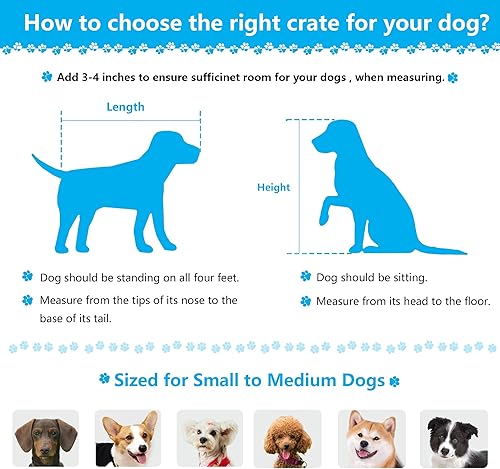 Miniatura 4 de Jaula para perros con muebles de color marrón rústico, jaula de madera y metal, mesa auxiliar de casa para mascotas con cajón y diseño extraíble