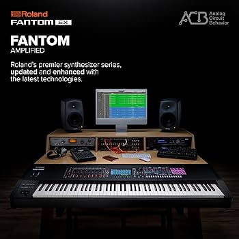 Amazon.com: Roland FANTOM-08 | 88-Note Weighted-Action Synthesizer