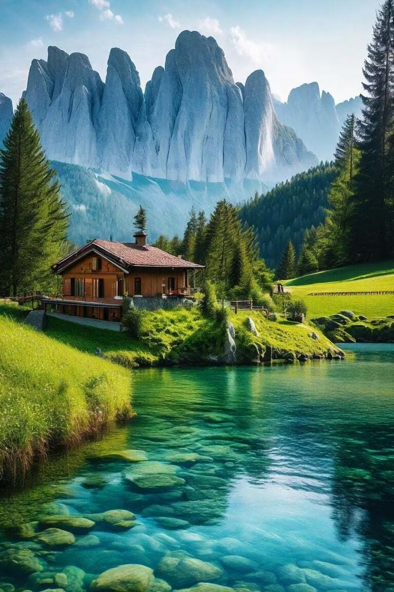 DIY 5D diamentowy zestaw artystyczny dla dorosłych krajobraz 70 x 100 cm duży pełny wiertło diamentowy haft klejony kryształ górski haft krzyżykowy puzzle do domu salonu sypialni płótno sztuka ścienna dekoracja L1171