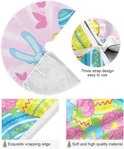 Miniatura 71 de Falda de árbol de Navidad para fiesta de cumpleaños, falda de árbol de 36 pulgadas, globos, tartas, faldas de árbol de Navidad, tapete de pie