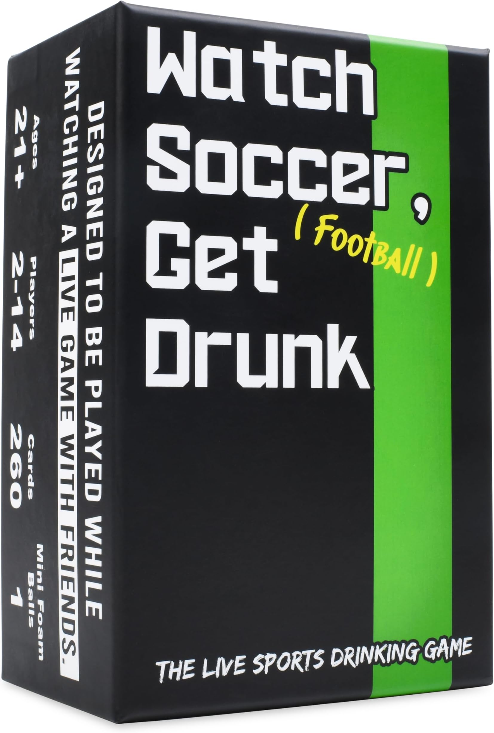 Watch Soccer, Get Drunk - The Live Soccer Drinking Game