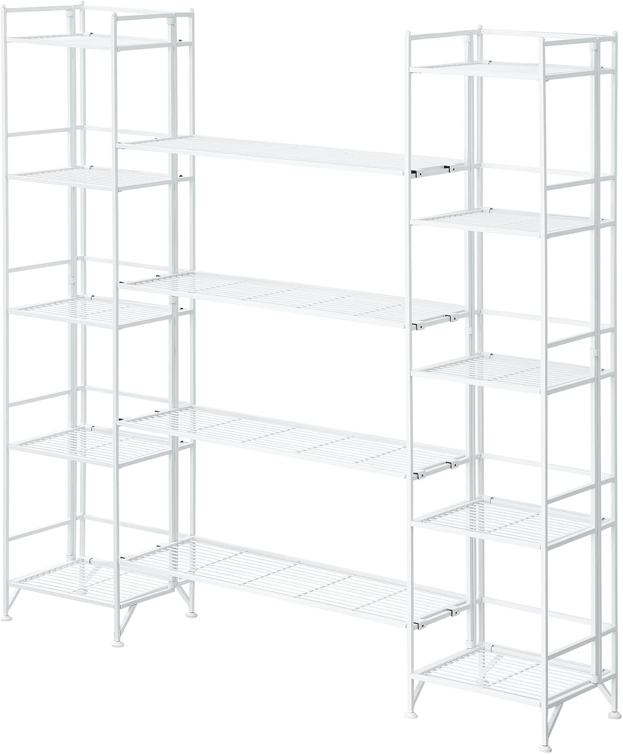 Convenience Concepts Xtra Storage Shelves 5 Tier Folding