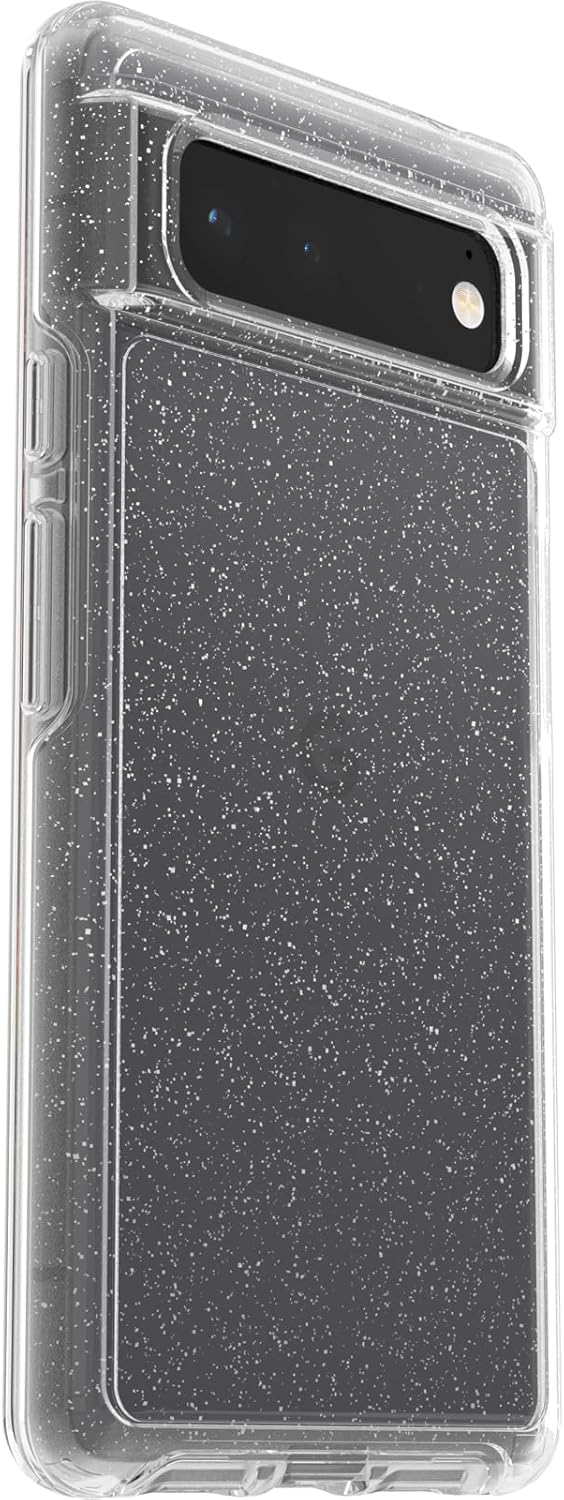 OtterBox Pixel 6 Symmetry Series Case - Stardust, Ultra-Sleek, Wireless Charging Compatible, Raised Edges Protect Camera & Screen