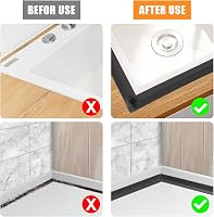 flintronic Puha Szegélyléc 10m x 38mm Fekete, Öntapadós PVC Lábazati Szalag, Rugalmas Tömítőcsík Falhoz 5