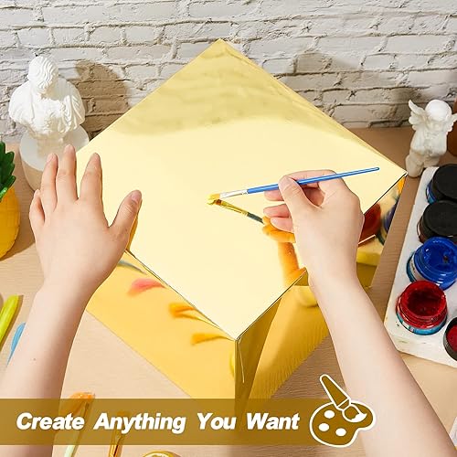 Miniatura 7 de Tessco 2 cajas de tarjetas de 10 pulgadas para fiesta, caja de tarjetas para boda, cumpleaños, caja de dinero, cajas de regalo, recepción, despedida