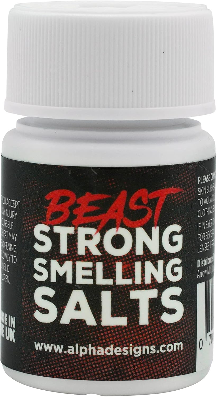 Alpha Designs 'Beast' Strong Smelling Salts As used by Eddie 'The Beast' Hall Ideal for