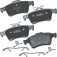Vista 47 de Pastillas de freno traseras cerámicas Bendix Premium SBC1337 para Cadillac CTS 2014-2008, SRX 2016-2010, Chevrolet Camaro 2015-2010, Saab 9-4X 2011