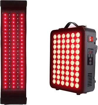 Red Light Therapy Belt for Body 660nm&850nm Near Infrared Light Therapy with Timmer