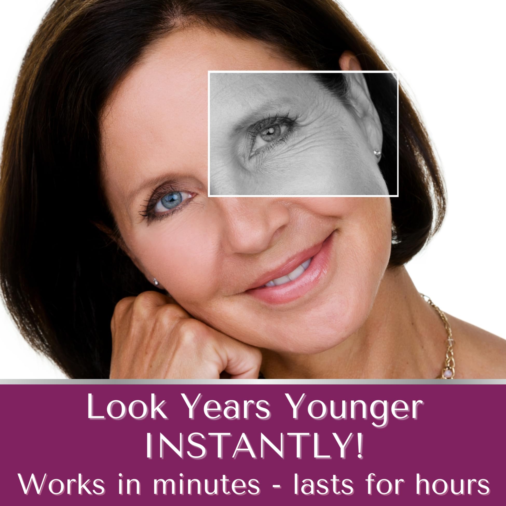 IMMACULIFT Instant Face Tightening Cream, Eye Cream for Dark Circles and Puffy Eyes, Temporary Eye Tightener - Image 2