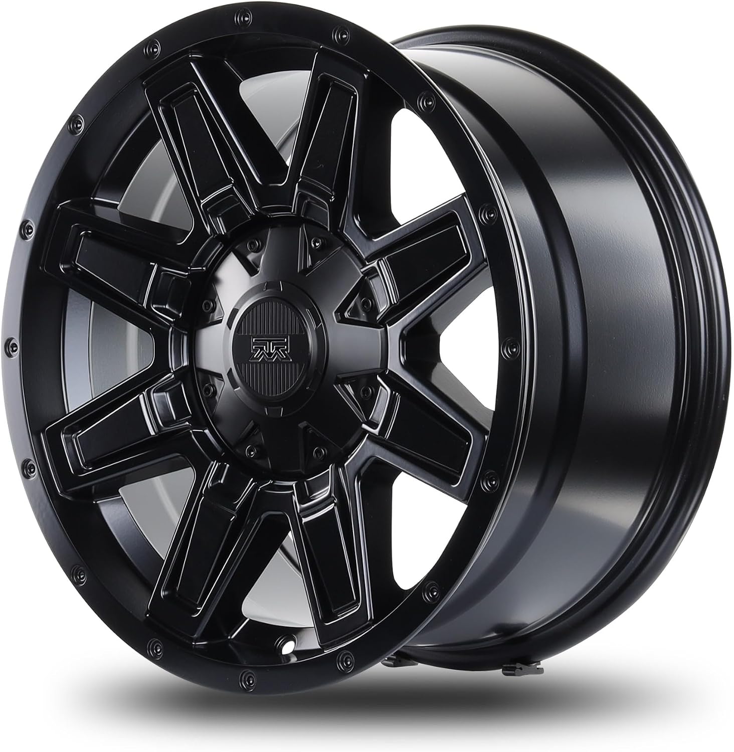 17x8.5 Mudder Trucker MT404 Deviant Black 6x135 6x139.7 6x5.5 ET18 Wheel