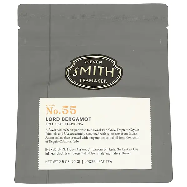 STEVEN SMITH TEAMAKER Lord Bergamot Loose Leaf Earl Grey Tea, 2.5 OZ 1