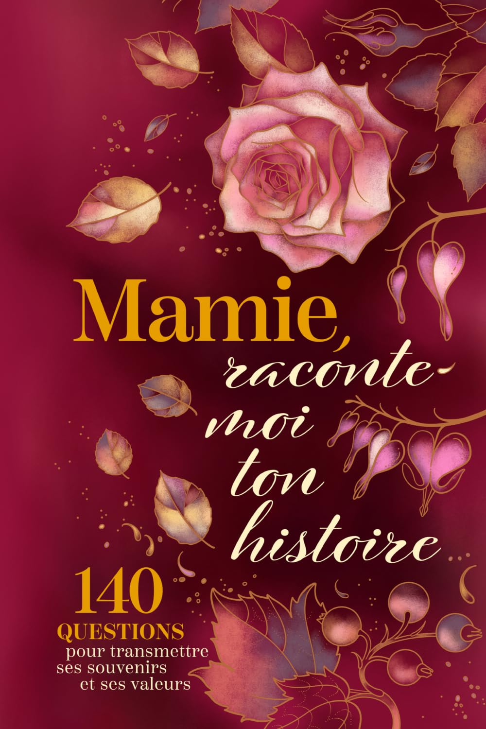 Mamie raconte-moi ton histoire: Journal guidé pour raconter sa vie et partager ses souvenirs avec ses petits‑enfants