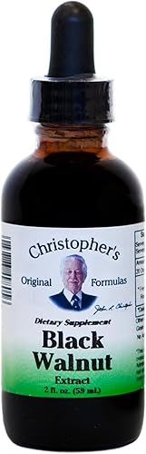 Dr. Christopher's Formula Extracto de nuez negra, 2 onzas líquidas