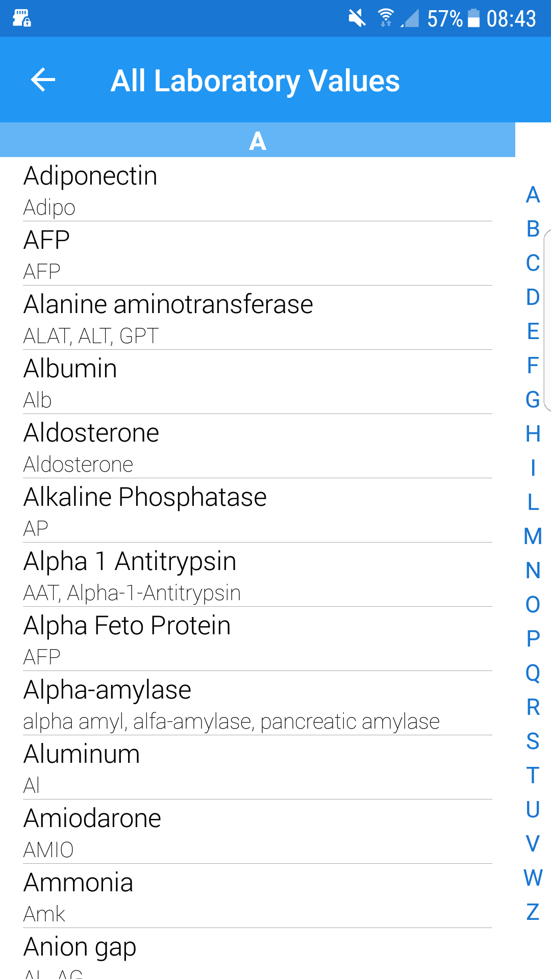 Lab Values App Laboratory values Pro 5 - App on Amazon Appstore
