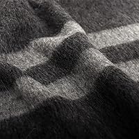 Vista 58 de Thick Alpaca Wool Blanket – Heavyweight Alpaca Wool Blanket for Camping Outdoors or Using Indoors Soft Peruvian Alpaca Wool Blankets