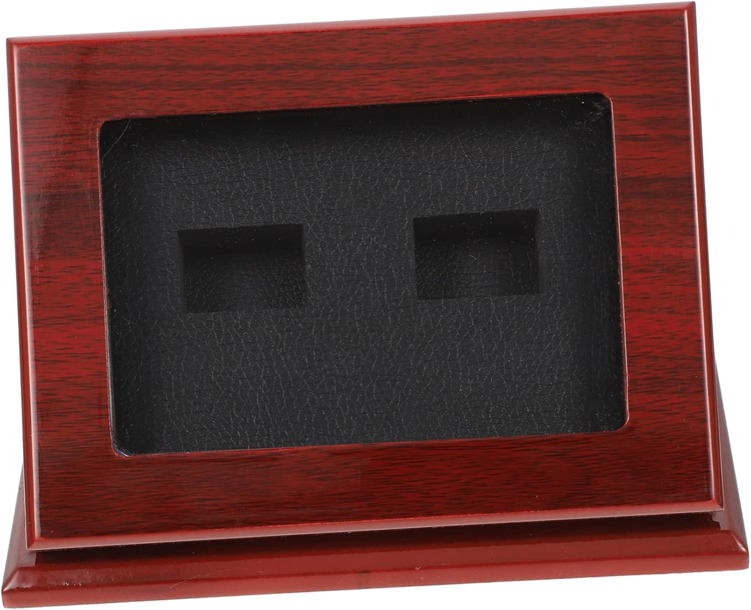 Championship Display Box Multi-Function Wooden Holder Window for Home Compact Storage for Jewelry and Memorabilia