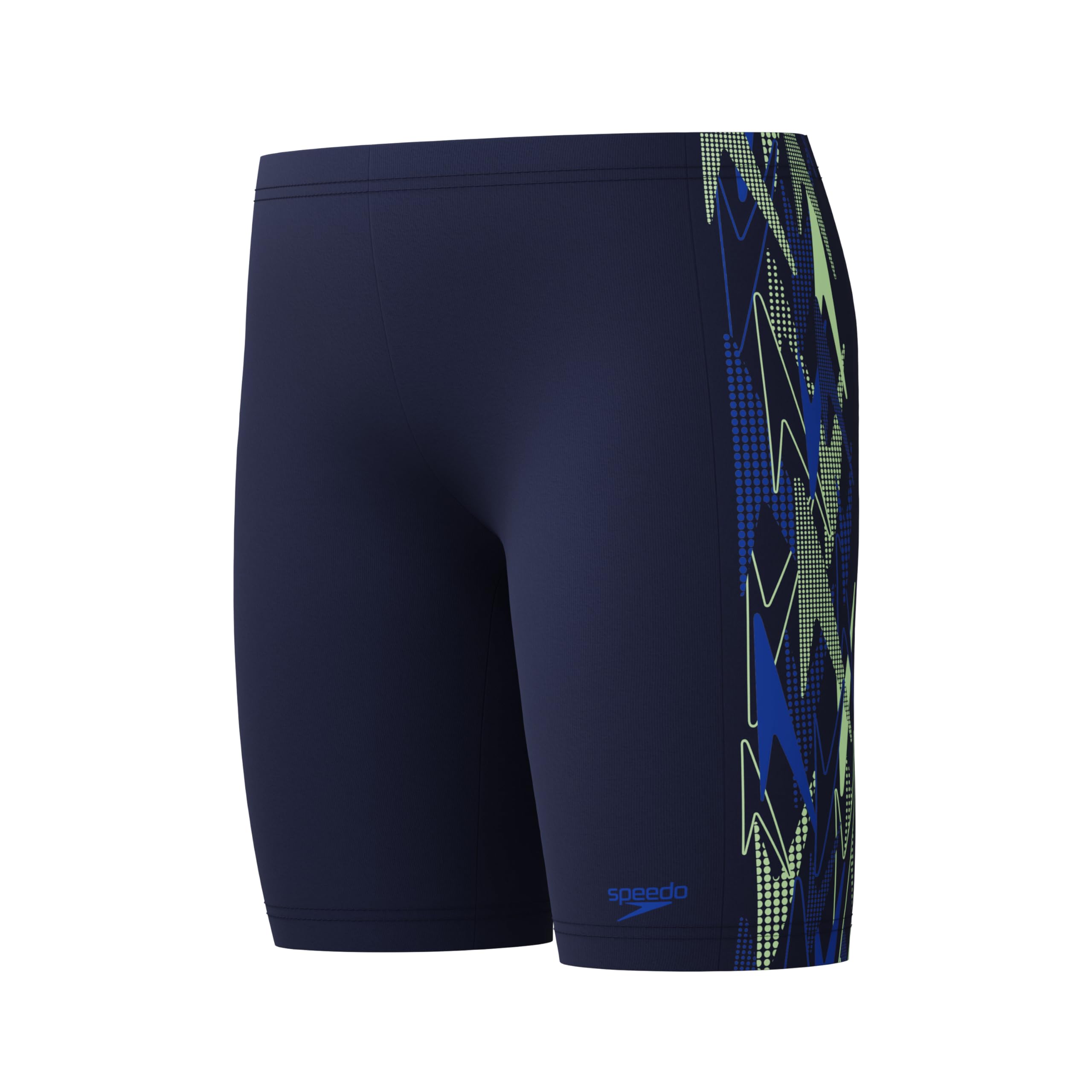 Speedo Boys Placement Jammer Swim Trunks Swimmers Peacoat/Deep Sapphire Size 9-10 Years