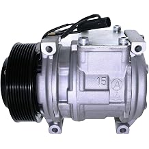12V AL155836 AL78779 A/C Compressor for John Deere Tractor | 10PA15C|TY6769 For John Deere Tractor 6010 6020 6100 6110 6120