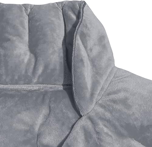 Miniatura 3 de Pur Serenity 3.5 libras de envoltura de cuello con peso, calor y frío, enfriamiento y almohadilla térmica de microondas para cuello, hombros y