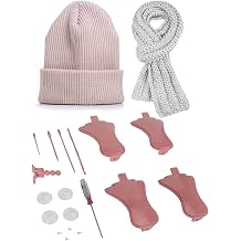 Knitting Machine Accessories, Round Loom Machine Attachments Portable Looms Machines Wire Rack Needle Kit for Sentro 22 40 48 Jamit
