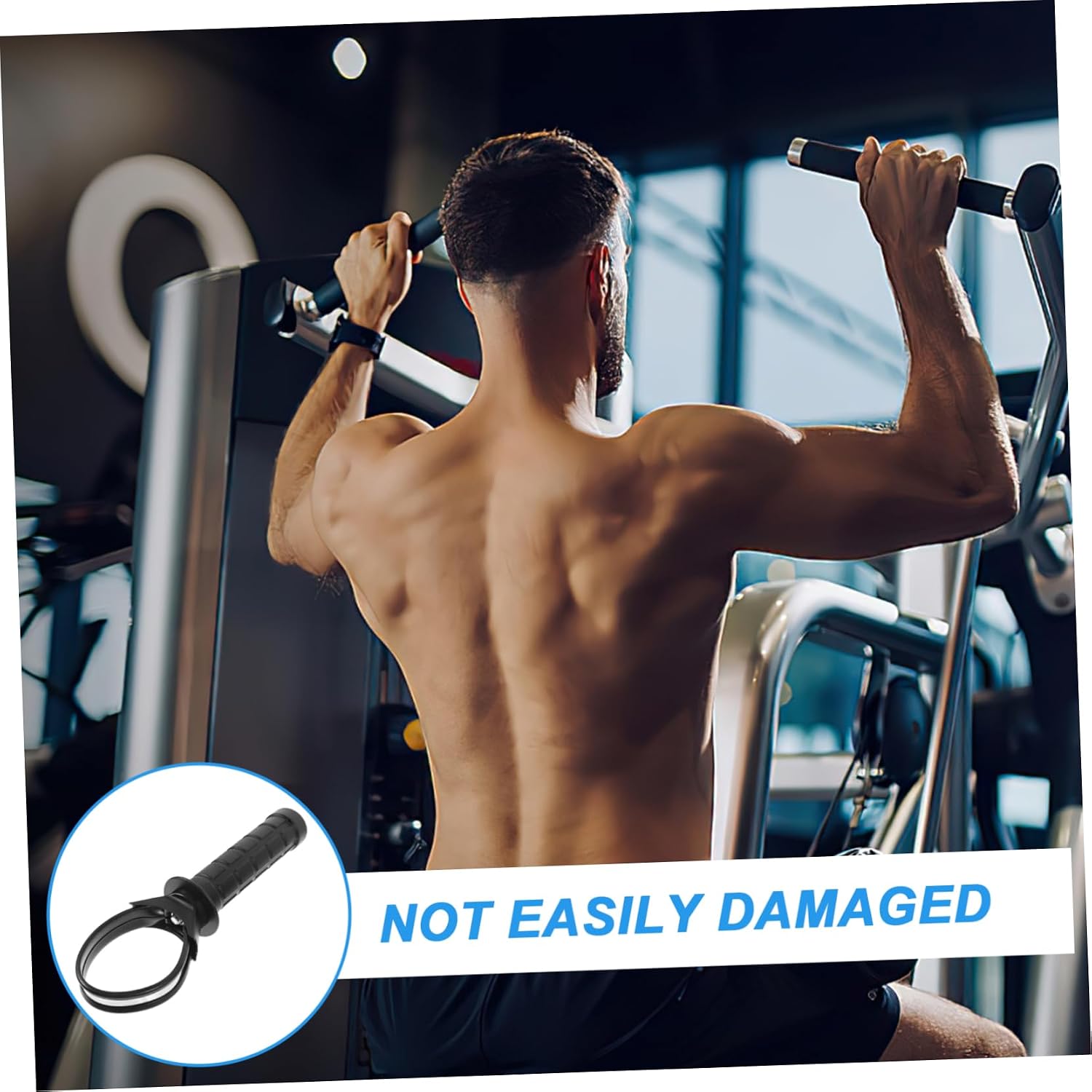 SUPVOX Gyro Wrist Ball Handle Replacement for Strength Training Durable Grip Accessory Lightweight Bracket Compatible with Various Gyro Balls for Workouts