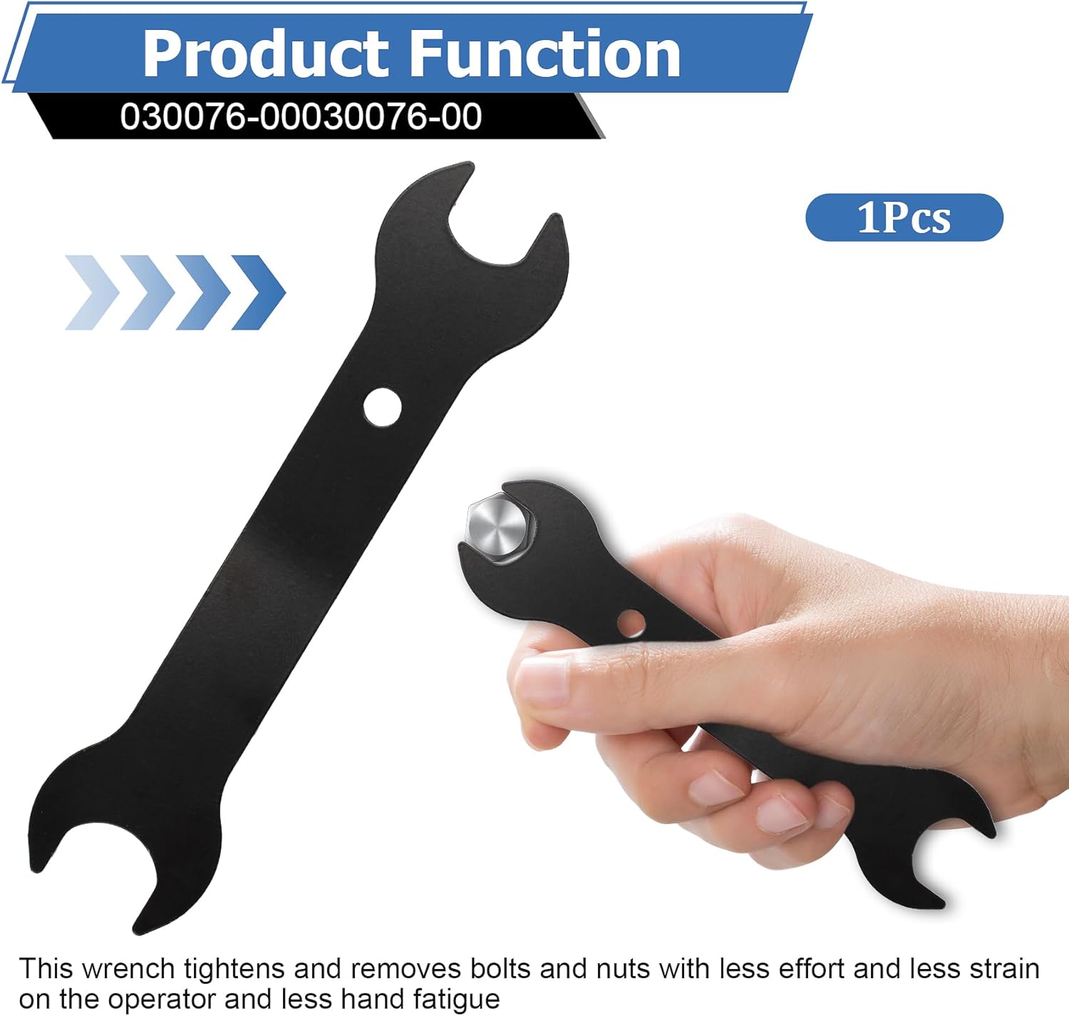 030076-00 Wrench Replacement New for Black & Decker Dewalt DW887 4287