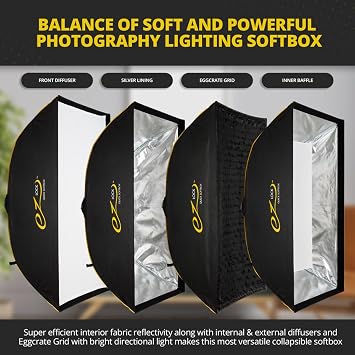 Glow EZ Lock 36x48 Quick Rectangle Softbox