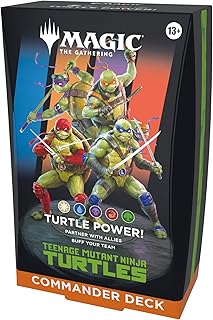Comprar Mazo de Commander Turtle Power! de Magic: The Gathering | Teenage Mutant Ninja Turtles (Versión en Inglés)