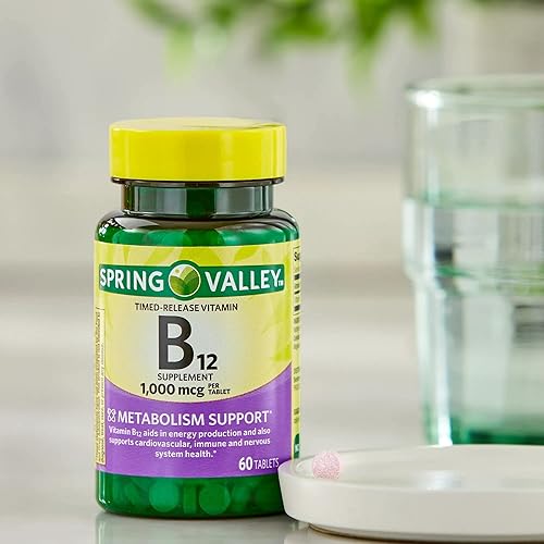 Miniatura 2 de Tabletas de vitamina B12 de liberación prolongada, 1,000 mcg, 60 unidades