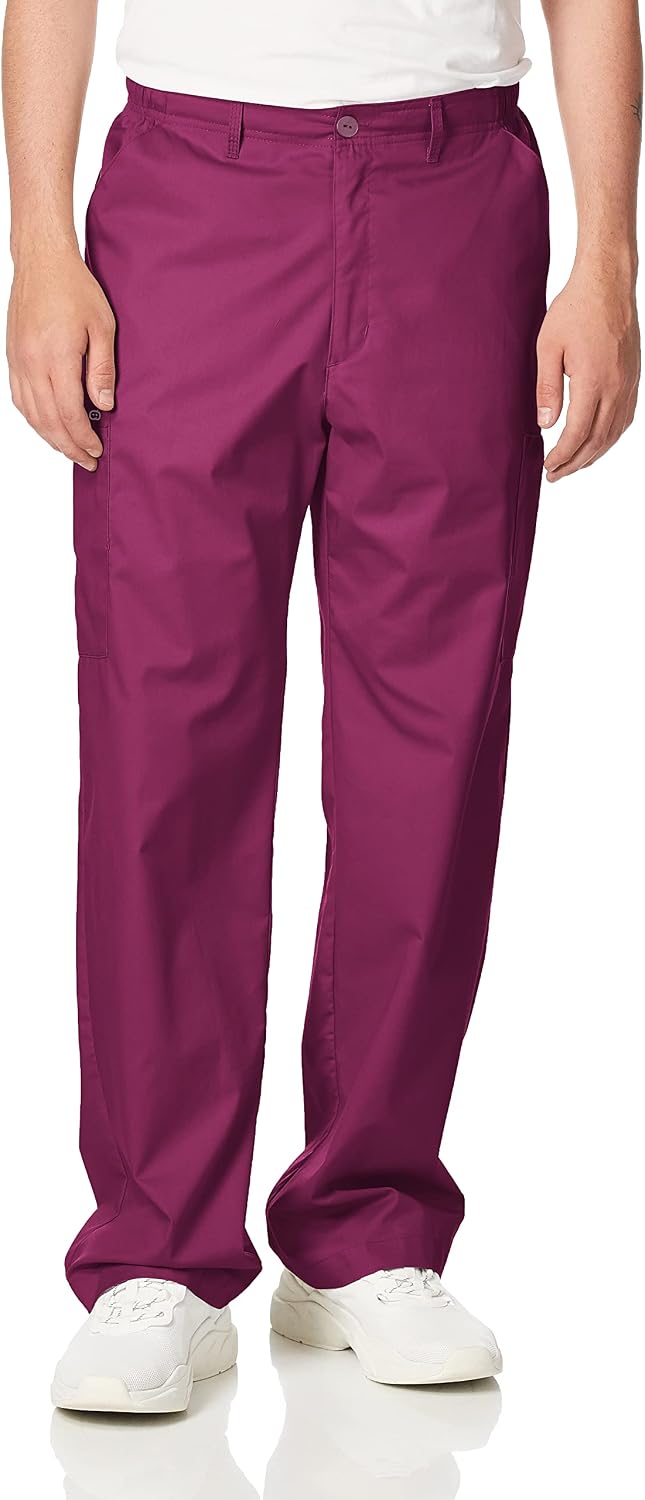 Wink WonderWORK Scrubs for Men, Cargo Scrub Pants