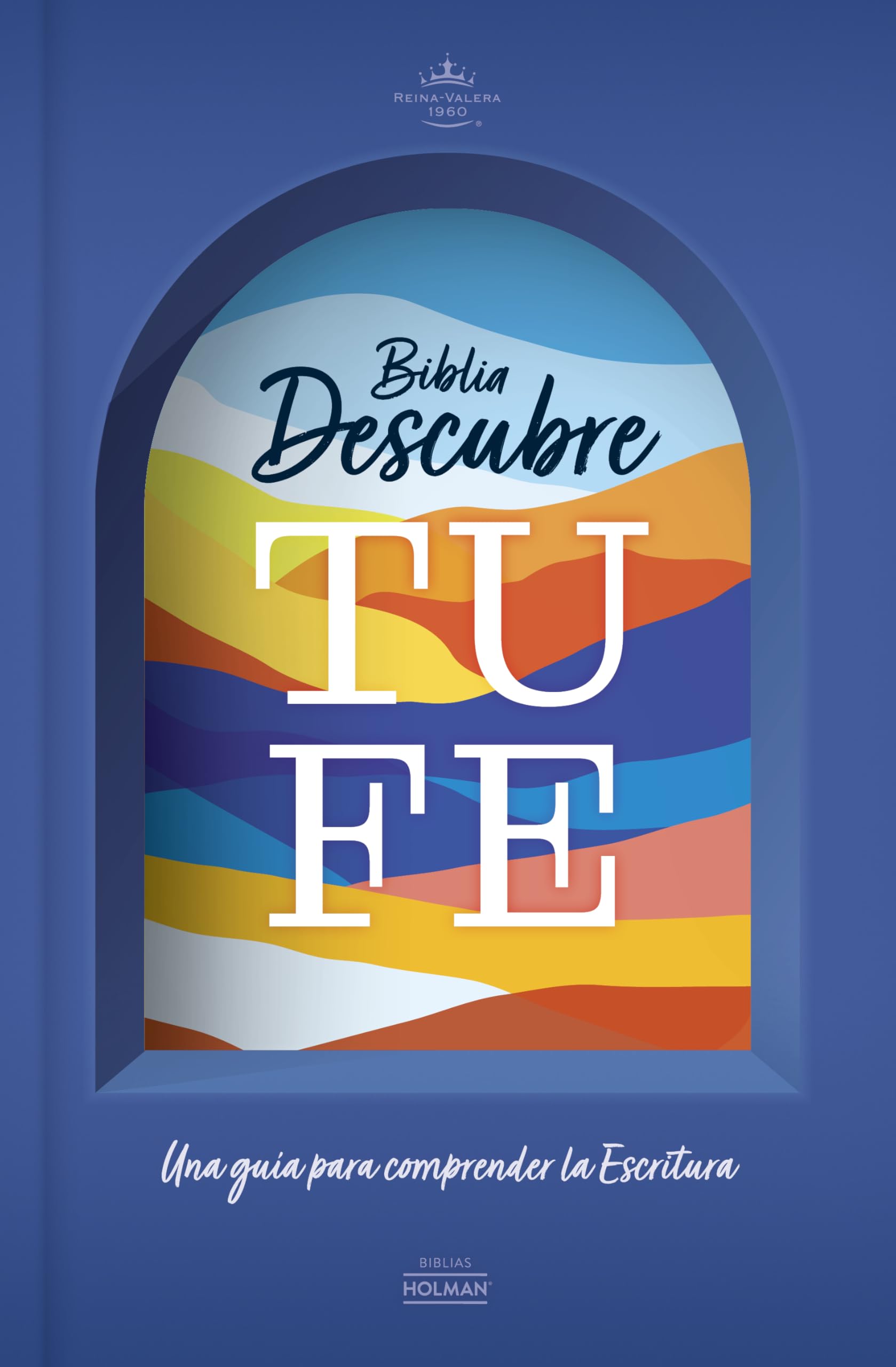 RVR 1960 Biblia Descubre tu fe, azul, tapa dura