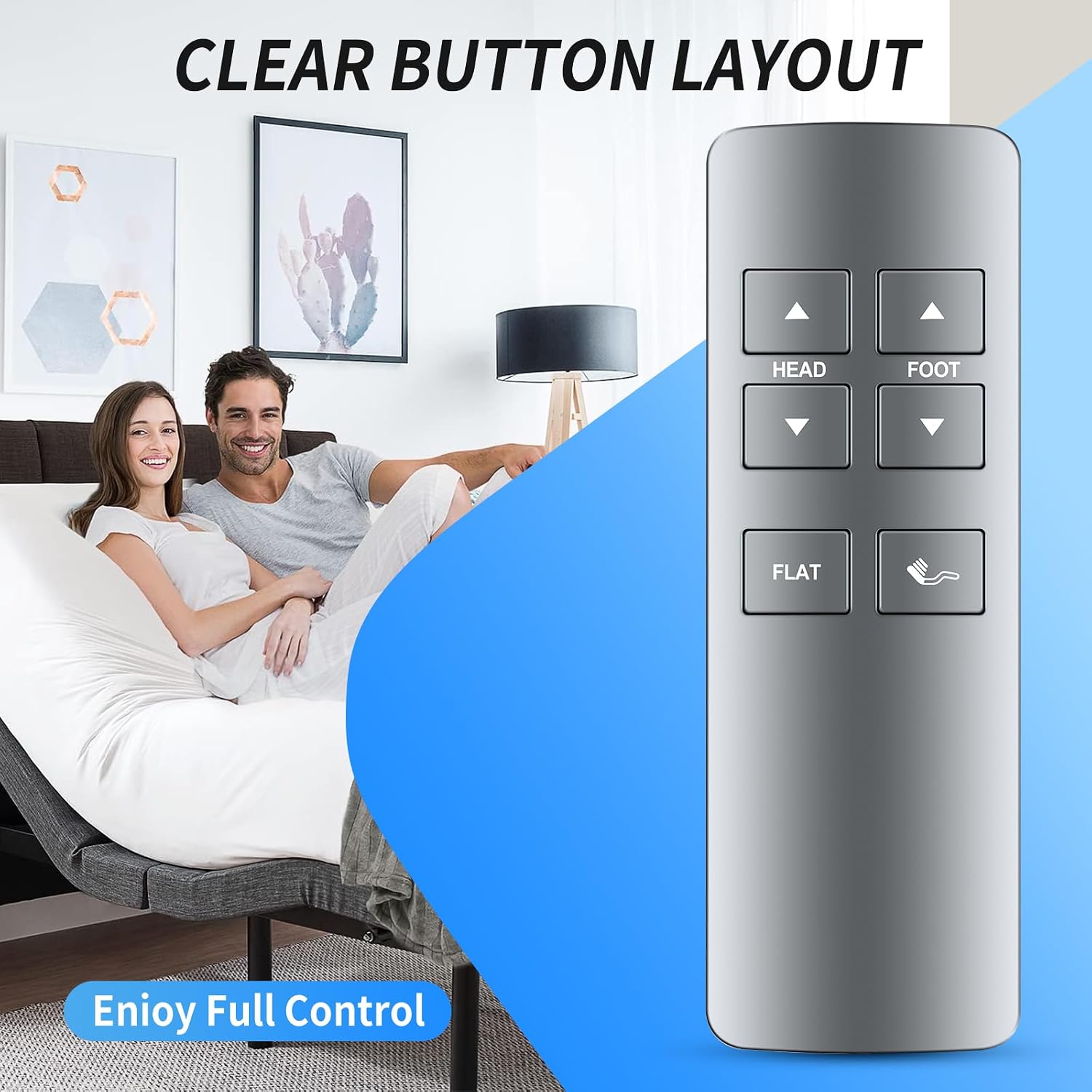 Remote Control for Serta Motion Essentials 4 (IV) Adjustable Beds image 5