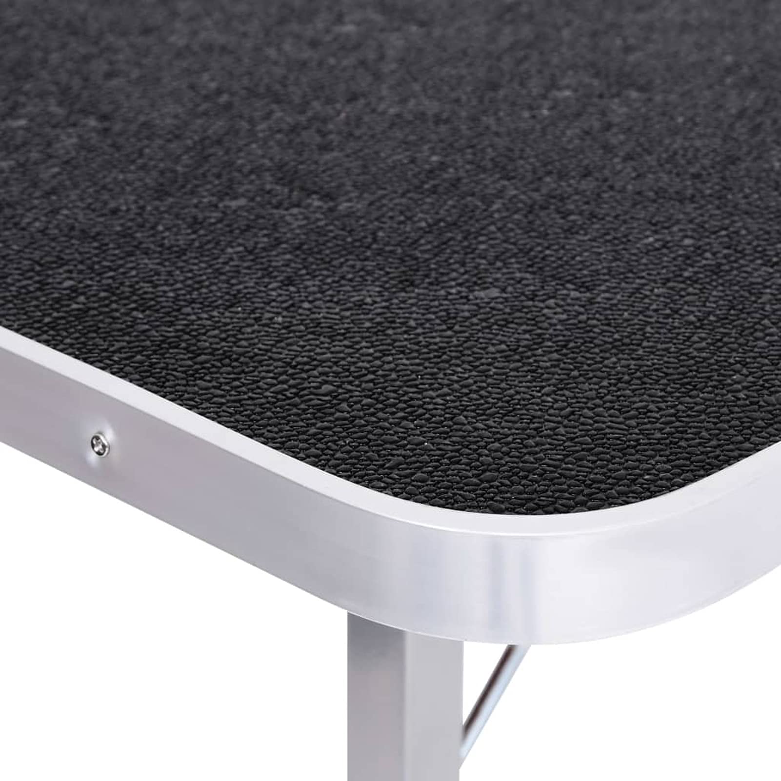 BAZZI Mesa de corte ajustable para perros, mesa de aseo con 2 trabillas y cesta, tocador, mesa de peluquería para perros, tocador para mascotas, peluquería para perros con ruedas
