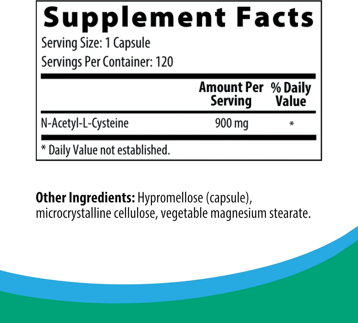 Rootcology by Dr. Izabella Wentz | Pure N-Acetyl Cysteine | (NAC) 900mg | 120 Capsules