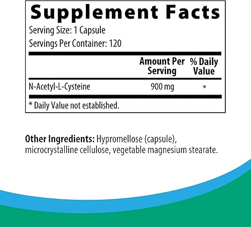 Miniatura 2 de Rootcology por Dr. Izabella Wentz  N-acetil cisteína pura  (NAC) 900mg  120 cápsulas