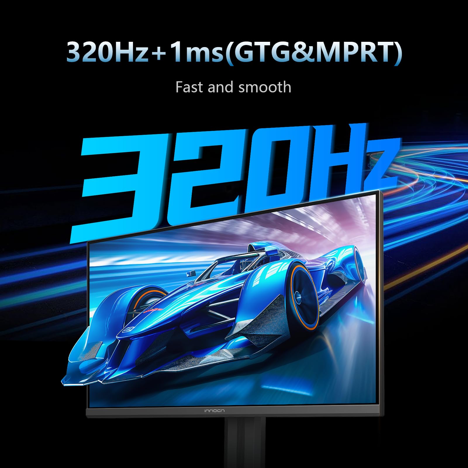 Amazon.co.jp: INNOCN 27インチ 2K QHD 2560 x 1440P 320Hz 1ms IPS PC