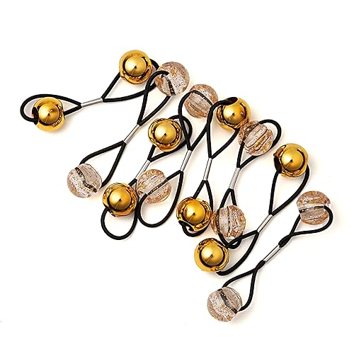 RED by Kiss 8 ligas para el pelo de bola de 0.63 pulgadas, soportes para cola de caballo de burbujas para niños, niñas, mujeres, bebés, bebés,