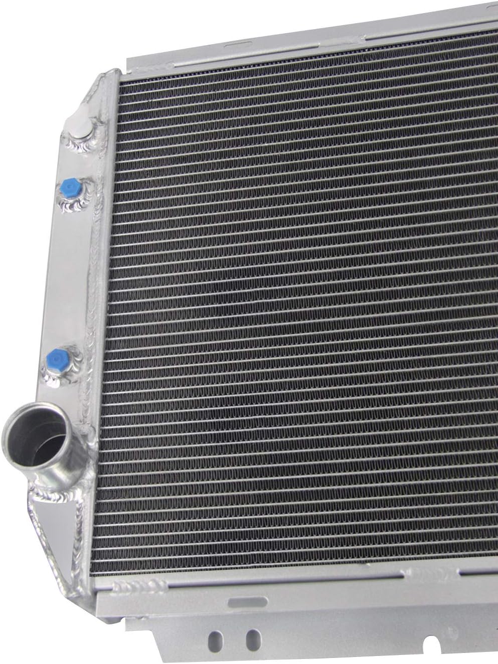 CoolingCare 4 Row Core Aluminum Radiator for Ford Mustang V8 Auto/Manual 1964-1966