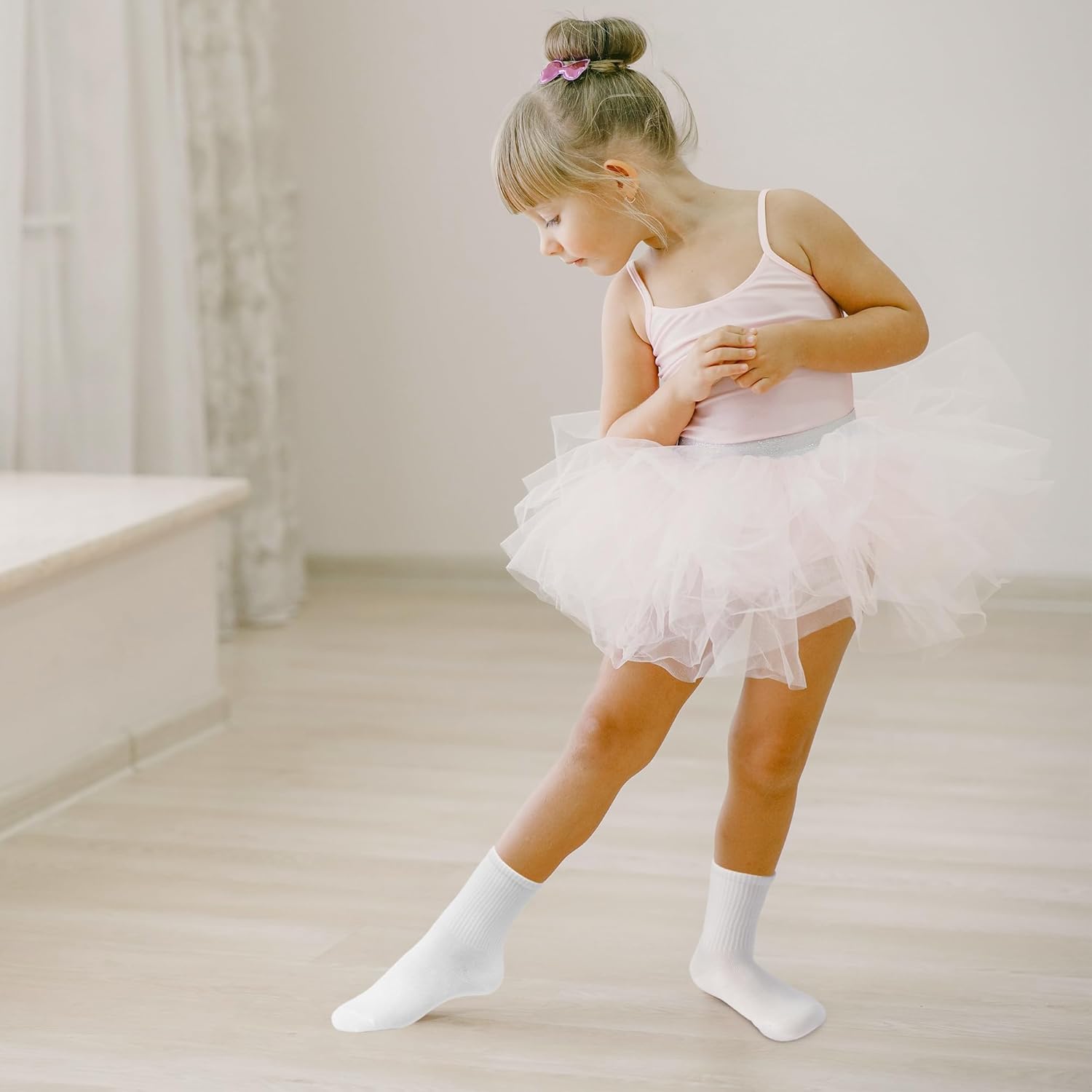 R HORSE 6 Pairs Religious Embroidered Socks - Anti Slip Cotton Socks with Bible Verse Christian Jesus Loves You Dress Sock for Teen Women Men Athletic Running Training Supplies Birthday Sports Gifts - Image 6