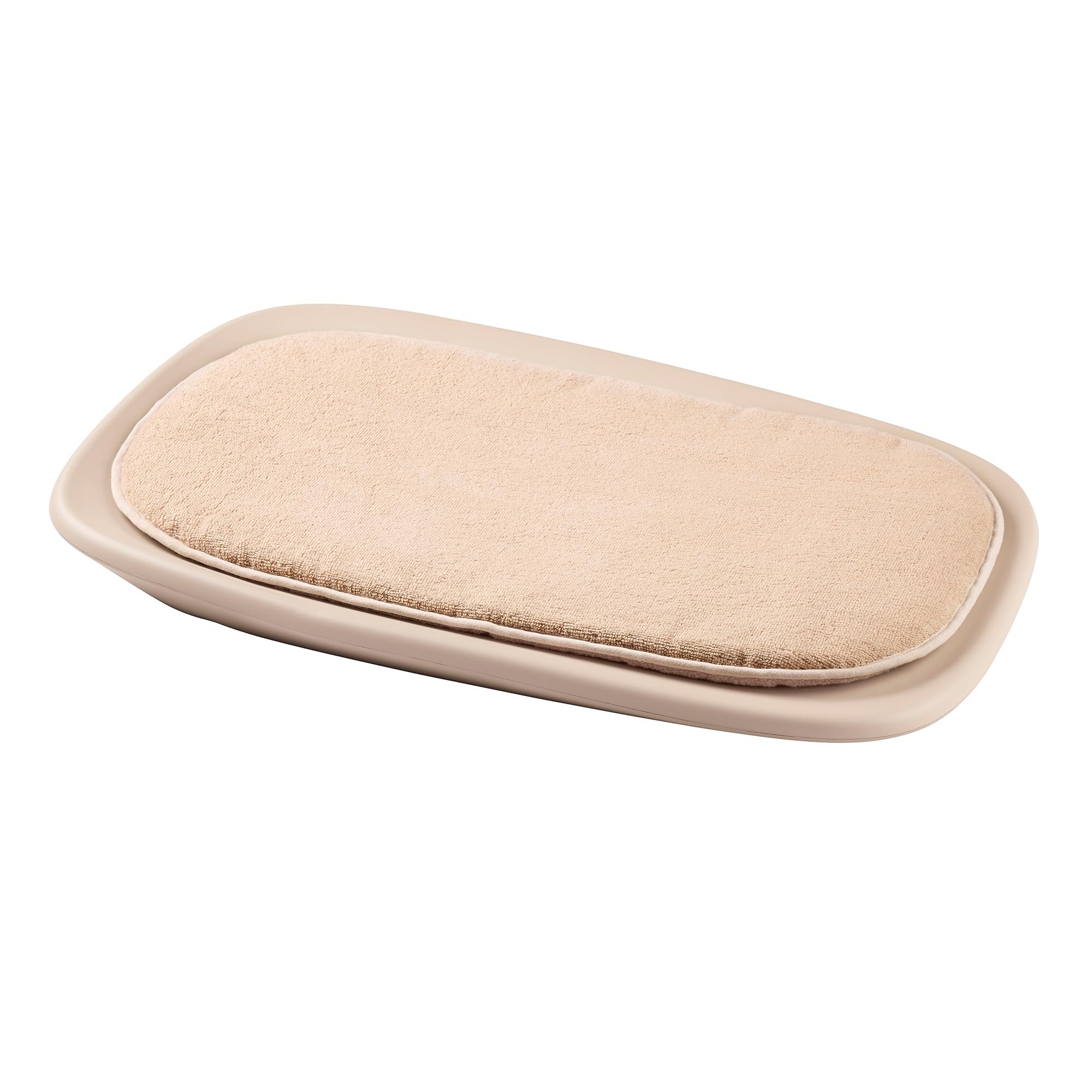 Nattou Cojín Reductor para Cambiador "Softy", Aprox. 62 cm, Algodón/Poliéster, Care, Beige