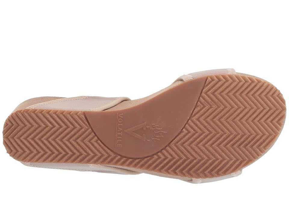 

VOLATILE Calais (Natural) Women's Wedge Shoes, Beige