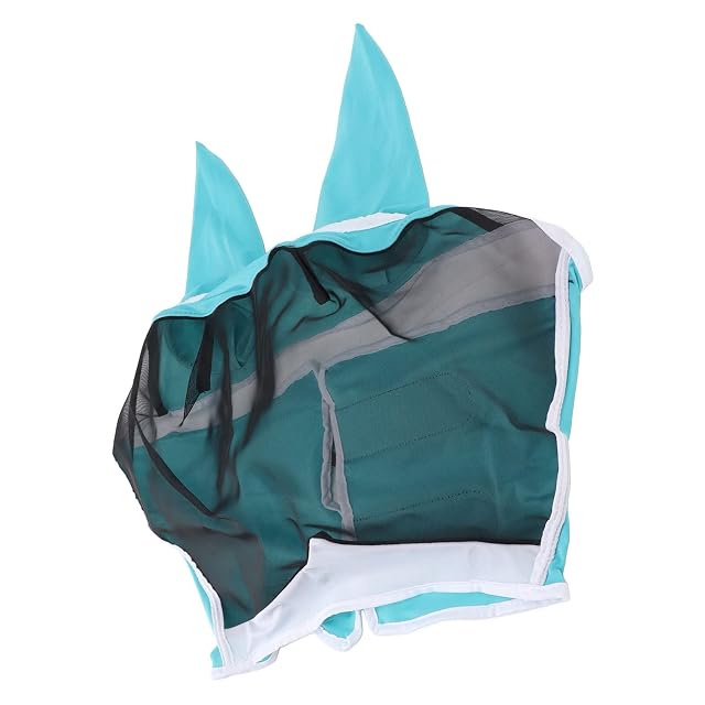 Foto 3 de 8 de WINH Mascarilla de Caballo, Máscara de Mosca de Caballo Lavable a Máquina para Exteriores (Talla S)