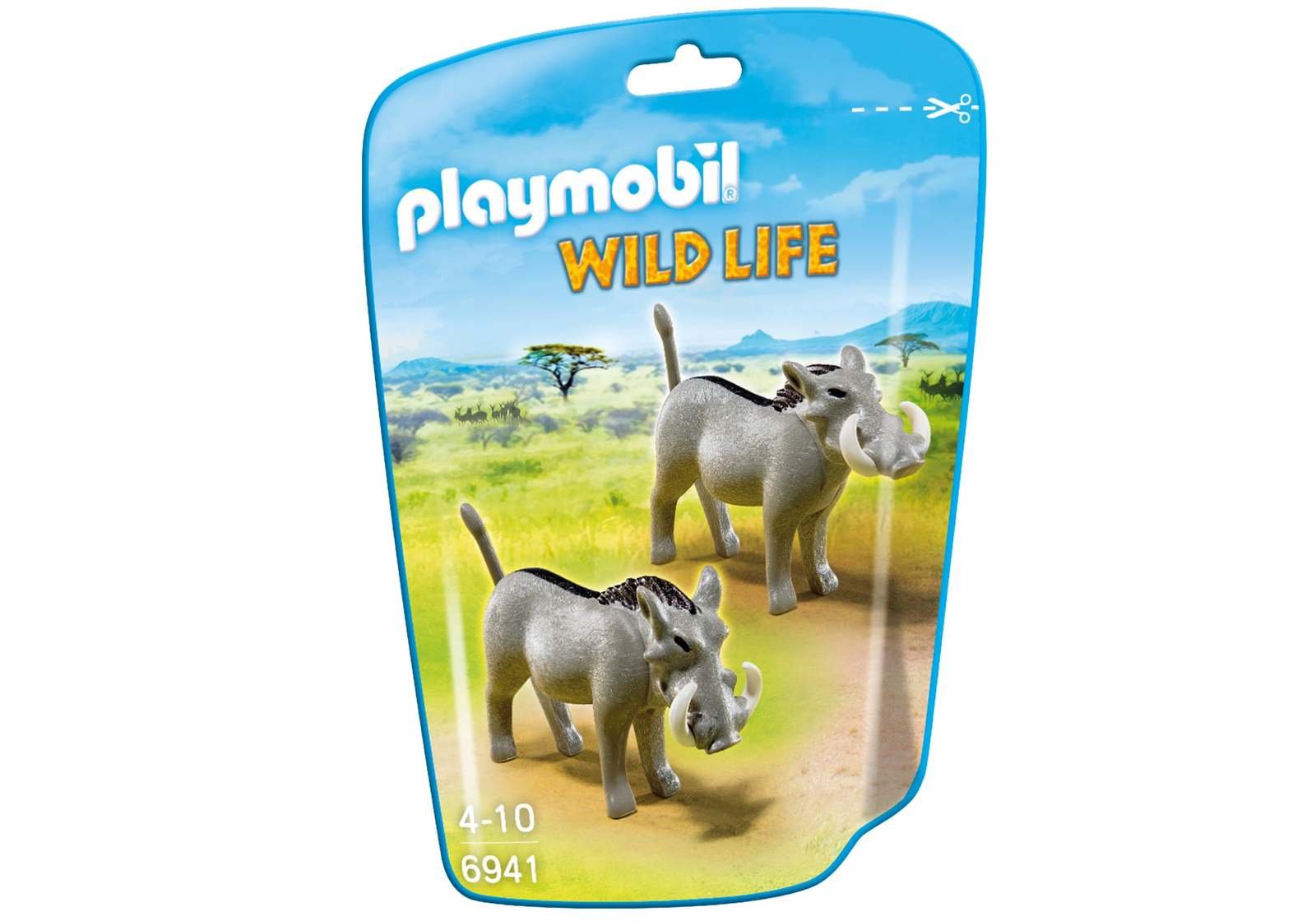 Playmobil 6941 Wildlife Warthogs, Fun Imaginative Role-Play, PlaySets  Suitable for Children Ages 4+