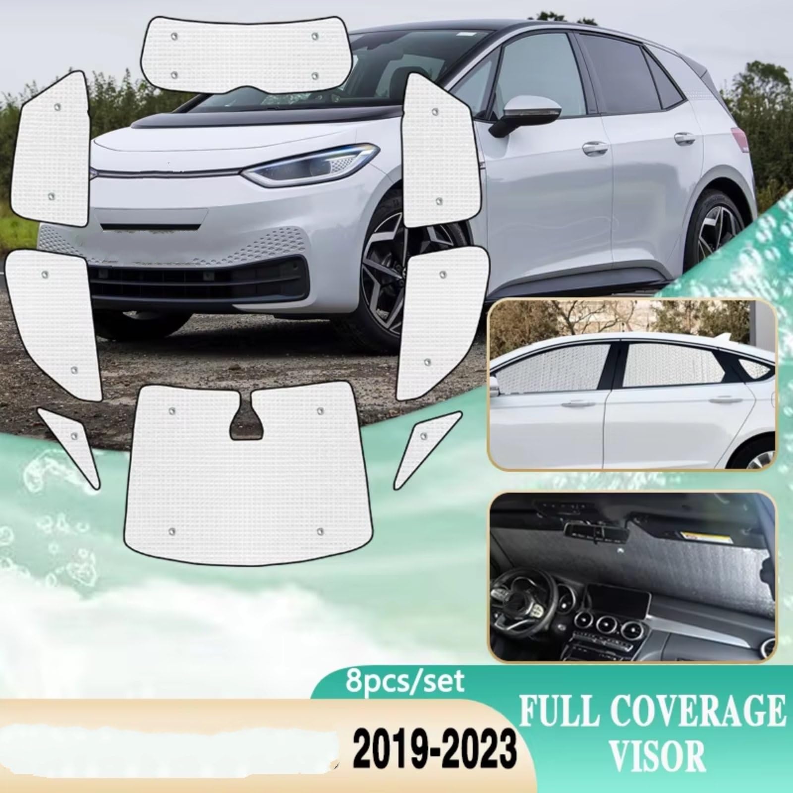 車窓日よけ 車の窓用サンシェード ハッチバック 紫外線防止 日焼け止め