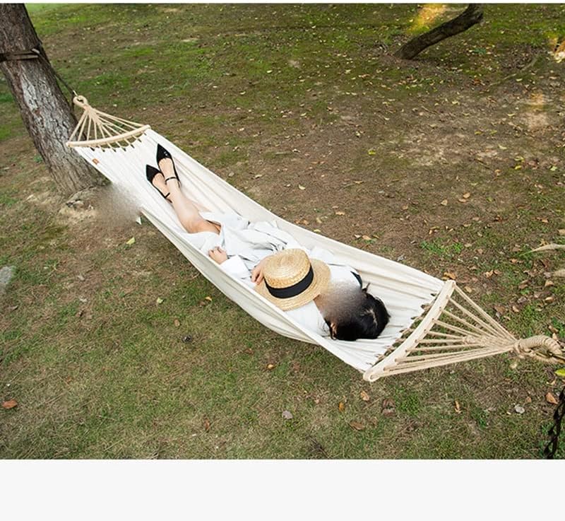 Outdoor Hammock Anti-Rollover Single Canvas Camping Swing Adult Portable Hanging Chair