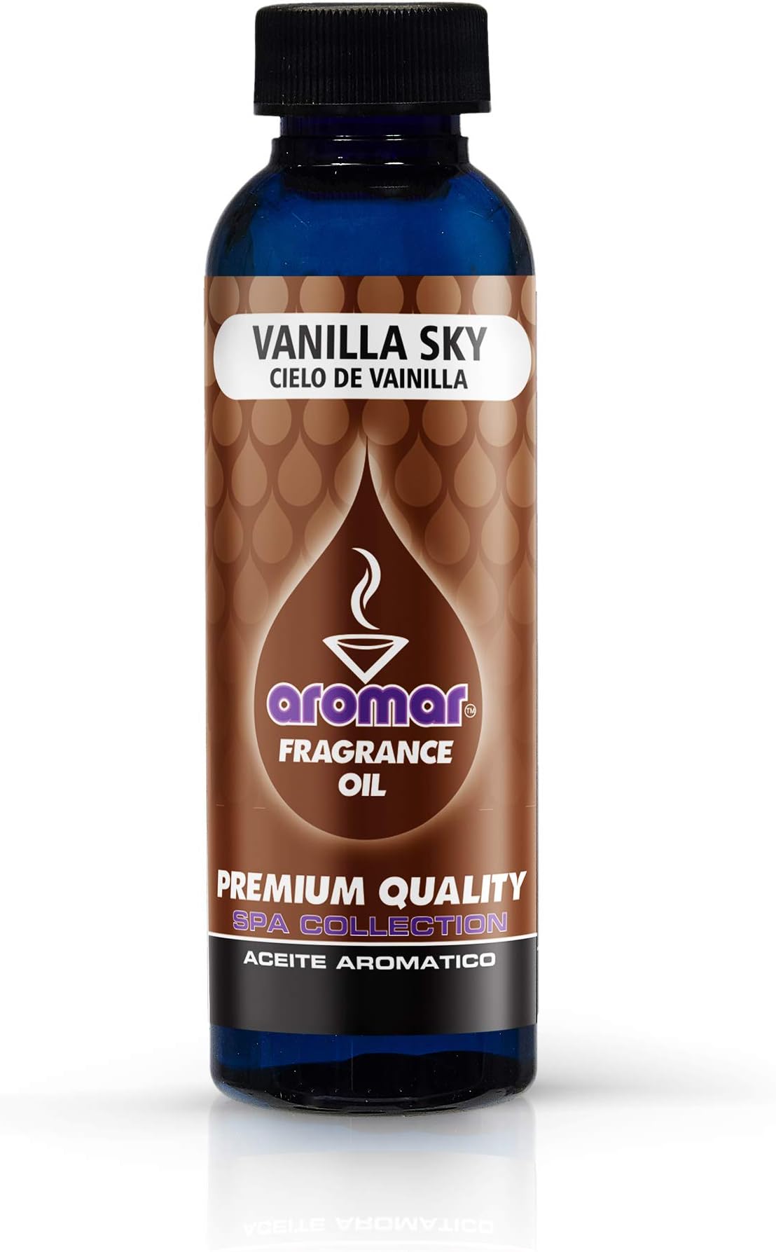 Premium Fragrance Oil, Pack of 3 Vanilla Sky 2oz. Bottles. Long Lasting Aromatic Scent, Fresh and Revitalizing Aromatherapy for Living Room, Bedroom, and Kitchen